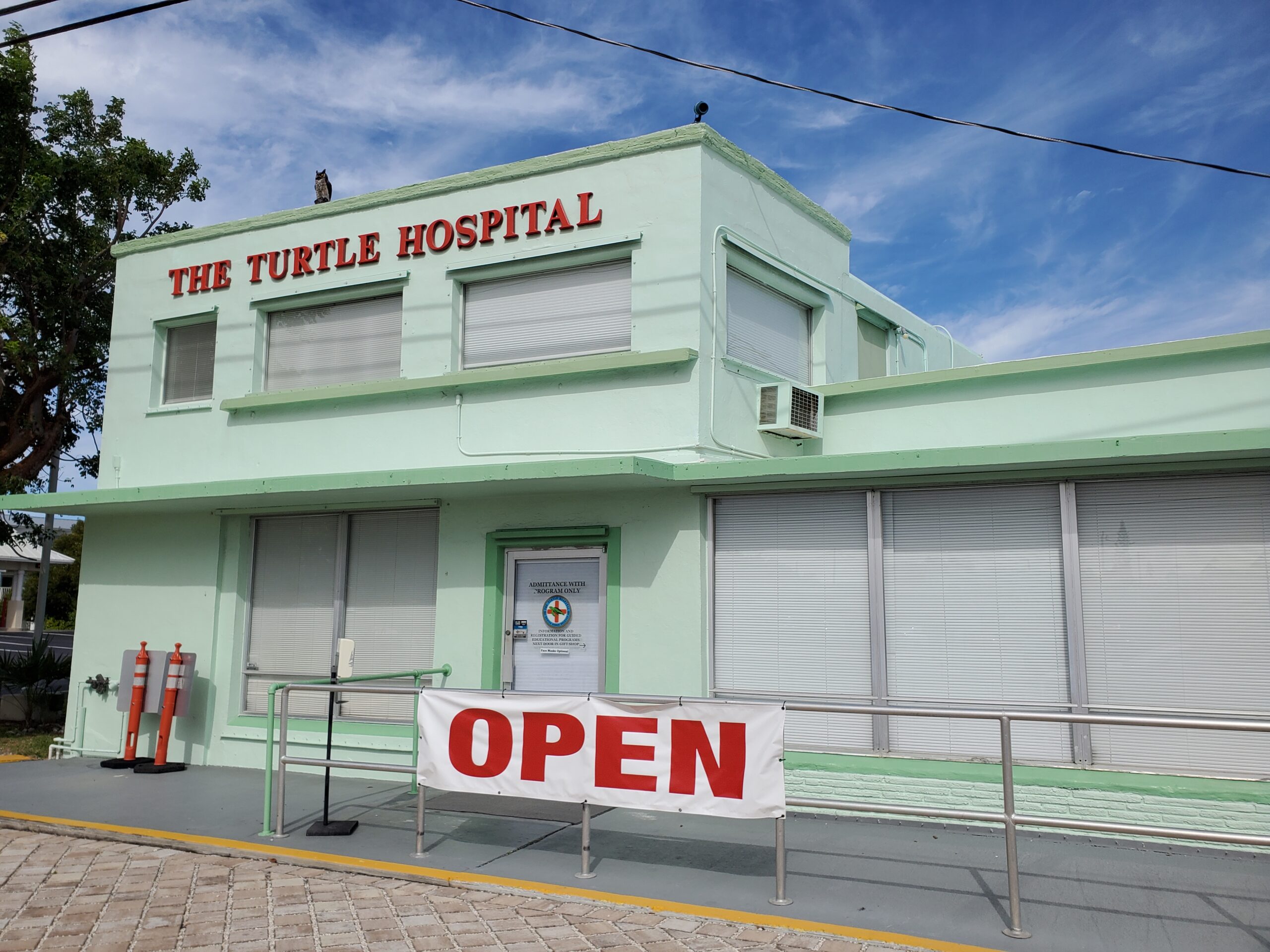 Front of the Hospital